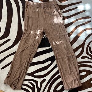 H&M Brown Women's Pull-On Trousers